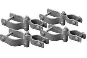 lot 12760 image: Master Halco 087080 Drive Gate Hardware Set
