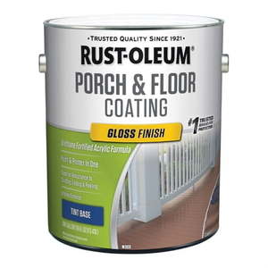 lot 12814 image: Rust-Oleum Porch & Floor Gloss Tint Base Porch and Floor PaintPrimer 1 gal