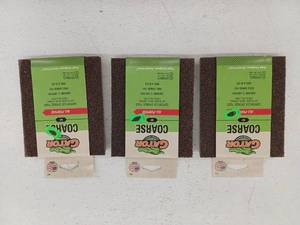 lot 12847 image: Ali Industries 4641 3 Pieces, 4-12in, 60grit, Sanding Pad, 3 Packs