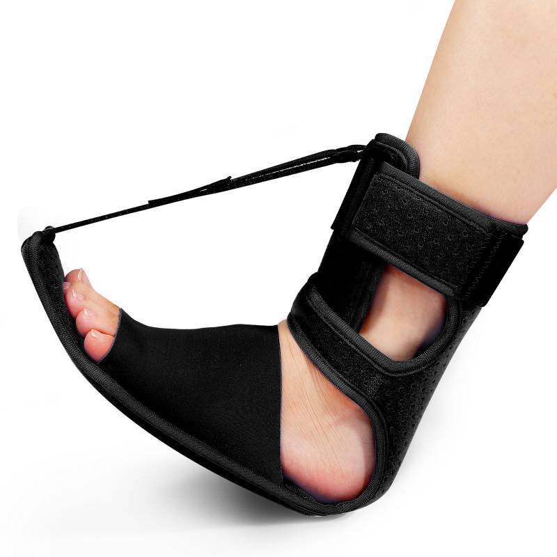 lot 56436 image: 1pcs Upgrade Plantar Fasciitis Night Splint & Relief Brace with Adjustable Straps - Retail $28