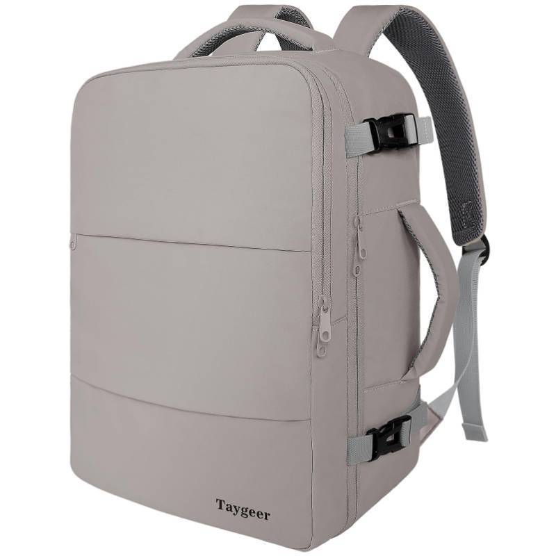 lot 62481 image: Laptop Backpack Purse for Women, Backpack for College Essentials with 15.6inch Laptop Compartment, Travel Bag Airline Approved CarryOn Work Bag for Nursing Doctor Business Travel, Brown - Retail $29