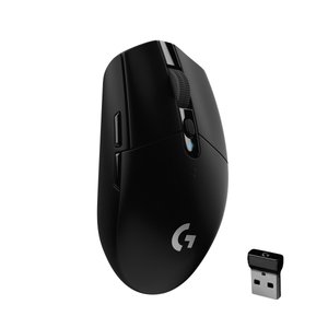 lot 45941 image: Logitech - G305 LIGHTSPEED Wireless Optical 6 Programmable Button Gaming Mouse with 12,000 DPI HERO Sensor - Wireless - Retail $50