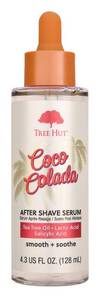 lot 2560 image: Tree Hut Coco Colada After Shave Serum, Helps Keep Skin Smooth & Soothed After Shaving, Sensitive, 4.3 Fl Oz - Retail $10
