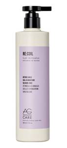 lot 2585 image: AG Care ReCoil Curl Activator Curl Cream Award-Winning Curl Creating Complex - Ultra-Nourishing Curly Hair Cream for Defined, Healthy Curls, 12 Fl Oz - Retail $42