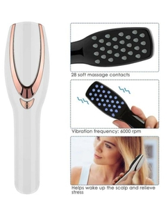lot 2594 image: LED Phototherapy Hair Growth Scalp Massage Device - Retail $25