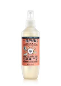 lot 2631 image: MRS. MEYERS Clean Day Dog Deodorizing Spray, White Peach Scent, 8oz - Retail $8