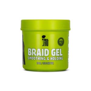 lot 2635 image: Pardon My Fro Braiding Gel - Strong Hold, Shine & Edge Control for Braids, Twists, Curls, and Dreads - Defines, Moisturizes, Adds Grip, and Provides Long-Lasting Styling with Firm Control - 16 oz - Retail $13