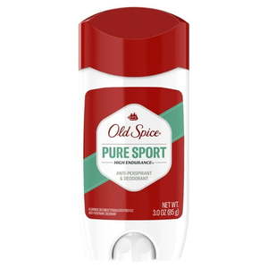 lot 2636 image: Old Spice Pure Sport High Endurance Invisible Solid Antiperspirant Deodorant for Men  3 oz - Retail $72