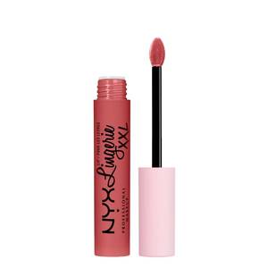 lot 2652 image: NYX PROFESSIONAL MAKEUP Lip Lingerie XXL Matte Liquid Lipstick - Xxpose Me (Peach Pink) - Retail $11