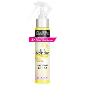lot 2660 image: John Frieda Go Blonder Lightening Hairspray  Paraben Free  Blonde Styling Tone Enhancer  3.5 fl oz - Retail $15
