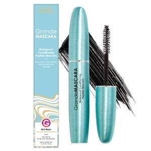 lot 2678 image: Grande Cosmetics GrandeMASCARA Waterproof Conditioning Peptide Mascara - for Buildable Volume & Length, Waterproof & Clump-Free, Lash & Extension Friendly - Black (0.20 oz) - Retail $25