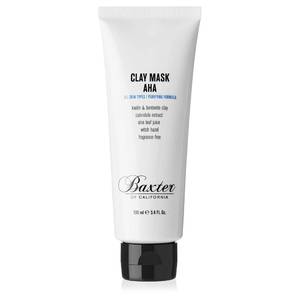 lot 2711 image: Baxter of California Purify Clay Mask AHA for Men  Kaolin Clay & Bentonite Clay  Fragrance-Free  Spot Treatments  All Skin Types  3.4 fl oz. - Retail $22