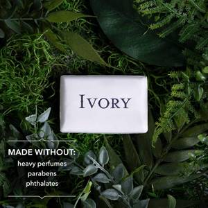 lot 2771 image: Ivory Sensitive Bar Soap, Designed for Whole Family, Fragrance Free, 99.44% Pure Formula, Plant-Based Cleanser, Made Without Heavy Perfume, Parabens, Phthalates, For All Skin Types, 3.17 oz (3 Count)