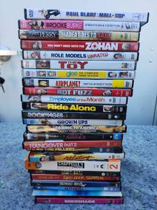 lot 101 image: Mixed Comedy and Action DVD Collection Bundle - All Discs Present