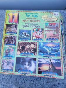 lot 110 image: 11 in 1 Childrens Jigsaw Puzzle Set
