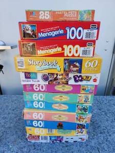 lot 111 image: Childrens Jigsaw Puzzle Collection - One Box Sealed, The Rest are Opened