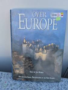 lot 132 image: Over Europe by Jan Morris Aerial Photography Book