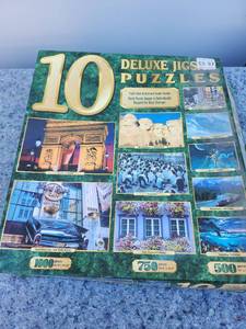 lot 139 image: 10 Deluxe Jigsaw Puzzles Collection Set