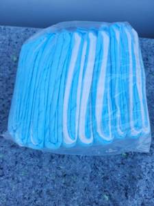 lot 149 image: Blue Disposable Food Storage Containers