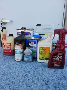 lot 156 image: Mixed Automotive and Marine Maintenance Products Lot