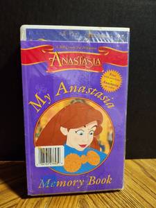 lot 192 image: Anastasia VHS Bundle - Movie and Memory Book Set