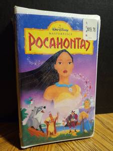 lot 194 image: Disney Pocahontas Masterpiece VHS Movie