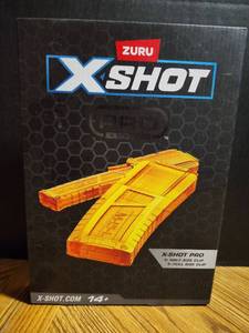 lot 207 image: Zuru X-Shot Pro Foam Dart Blaster with Clips