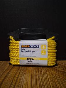 lot 217 image: 14 x 50 Poly Twisted Rope