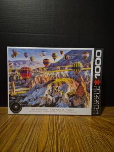 lot 226 image: Eurographics 1000 Piece Jigsaw Puzzle Air Balloons Cappadocia Turkey