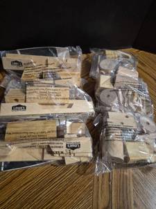 lot 236 image: Lowes Wooden Building Blocks and Components Set