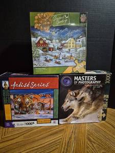 lot 254 image: Jigsaw Puzzle Collection - Multiple Piece Count Sets