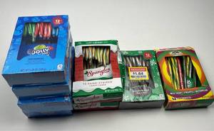 lot 152 image: Holiday Candy Cane Collection Bundle