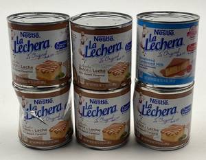 lot 166 image: Nestle La Lechera Dulce de Leche Sweetened Condensed Milk 6-Pack
