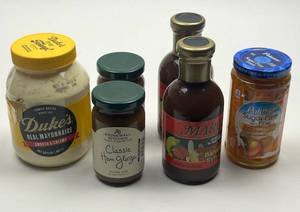 lot 168 image: Assorted Condiments and Spreads Lot
