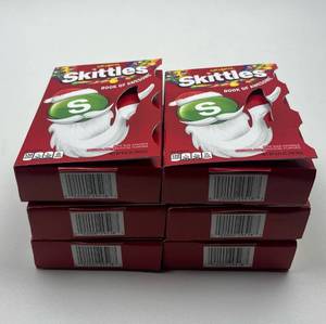 lot 175 image: Skittles Original Holiday Book of Awesome Candy Boxes Set