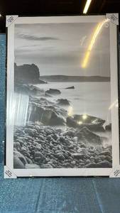 lot 2010 image: Threshold Poster Frame Black 27.5x39.5. Matted To 24x36.