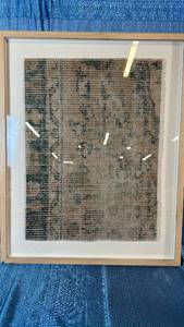 lot 2011 image: Threshold Framed Under Glass 24x30.