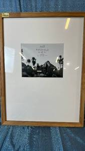 lot 2040 image: Threshold Gallery Frame 19x25 Matted To 8x10.