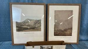 lot 2043 image: Threshold 2 Piece Wall Art 16x20.