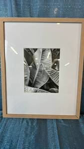 lot 2047 image: Threshold Light Wood Wall Frame 16x20 Matted To 8x10.
