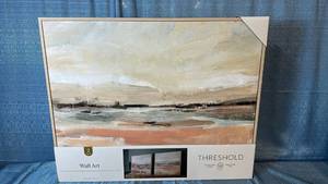 lot 2064 image: Threshold 2 Piece Wall Art 24x30.