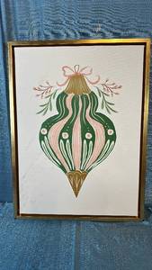 lot 2082 image: Uniek Kate & Laurel Wall Art 24x18.
