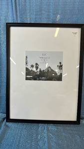 lot 2087 image: Threshold Black Gallery Frame 19x25 Matted To 8x10.