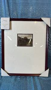 lot 2095 image: Threshold Burgundy Wall Art 16x20.