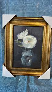 lot 2103 image: Threshold Framed Printed Canvas 11x14.