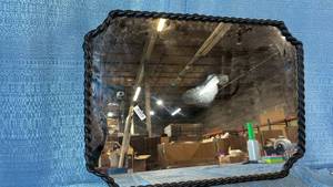 lot 2105 image: Black Twisted Frame 18x24.