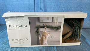 lot 2137 image: Threshold Faux Garland 6��.