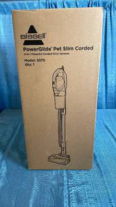lot 3101 image: Bissell PowerGlide Pet Slim Corded Stick Vacuum Model 3070