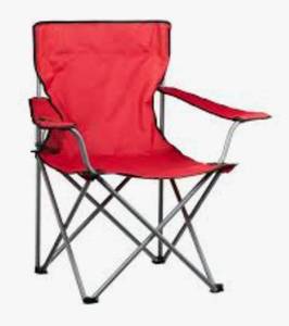 lot 8117 image: Widebody Quad Chair Red