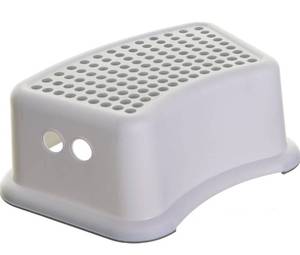 lot 8137 image: Dreambaby Step Stool for Kids - Non-Slip Base and Contoured Design for Toilet Potty Training and Sink Use